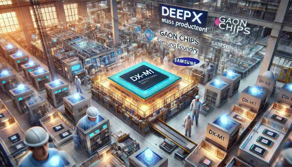 DeepX avvia la produzione in serie del semiconduttore AI DX-M1 – iHAL