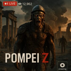 Intelligenza Artificiale e zombie per Pompei Z, nuovo thriller apocalittico italiano
