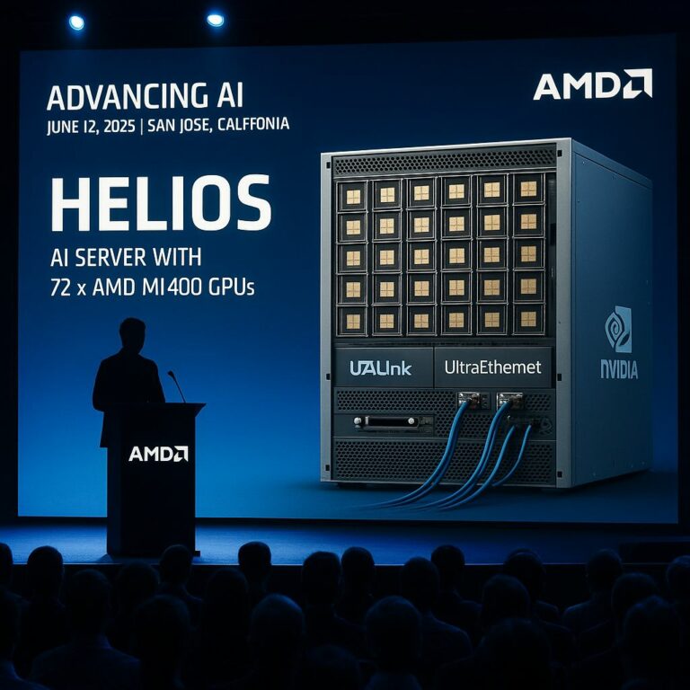 AMD sfida Nvidia con Helios, il nuovo server AI per il 2026 – iHAL
