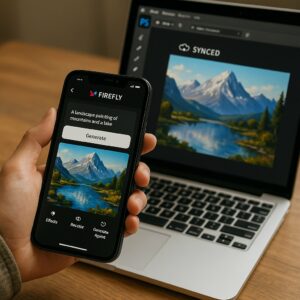 Adobe lancia l’app Firefly: creatività AI alla portata di tutti, ovunque