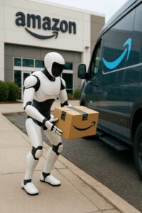 Amazon punta sui robot umanoidi per le consegne: un futuro senza fattorini è sempre più vicino?