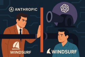 Anthropic limita l’accesso ai modelli Claude per Windsurf: il motivo è nell’acquisizione di OpenAI?