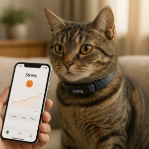 Monitorare lo stress nei gatti con l’AI: il collare Catlog di Rabo