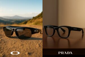 Gli smart glasses di Meta in partnership con Oakley e Prada