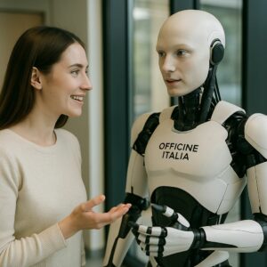 Officine Italia presenta il primo umanoide europeo