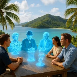 Sensay Island: la prima micronazione diretta da un governo di intelligenze artificiali