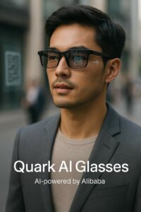 Alibaba presenta gli occhiali intelligenti Quark AI che sfidano Meta e Xiaomi