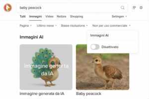 DuckDuckGo lancia un filtro per rimuovere le immagini AI