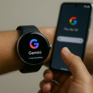 Smartwatch AI per la salute e fitness con Gemini su Wear OS