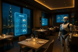 WOOHOO, il ristorante gestito dall’Intelligenza Artificiale, Chef Aiman, a Dubai