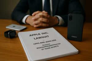 Apple contro OPPO: una battaglia legale per i segreti industriali dell’Apple Watch