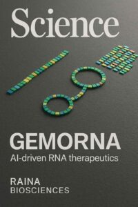 Raina Biosciences lancia GEMORNA, AI che riscrive il linguaggio dell’mRNA per le cure mediche del futuro