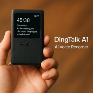 Alibaba DingTalk A1: il registratore tascabile AI che trasforma la voce in appunti, traduzioni e riepiloghi in tempo reale