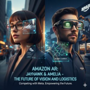 Amazon prepara i suoi occhiali AR: la sfida a Meta entra nel vivo