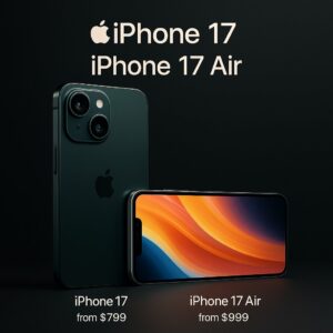 Nessuna traccia di Siri: Apple presenta i nuovi iPhone 17 e iPhone 17 Air puntando sulla sostanza, non sull’AI