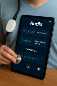 Audia: quando il tuo smartphone diventa uno stetoscopio AI