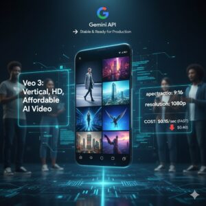 Google Veo 3 si fa verticale: video in formato mobile, più qualità e prezzi più abbordabili