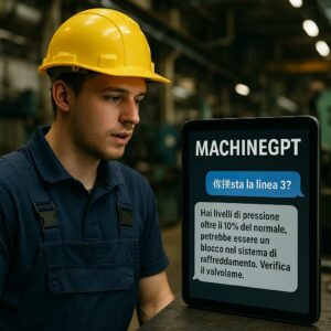 MachineGPT, l’AI che ascolta la fabbrica e parla la lingua dei macchinari