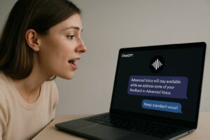 OpenAI espande agli utenti gratuiti la voce avanzata e sospende temporaneamente la voce standard per una nuova esperienza conversazionale