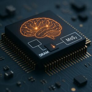 Un neurone artificiale per l’AI del domani: quando DRAM e MoS₂ imitano la plasticità del cervello