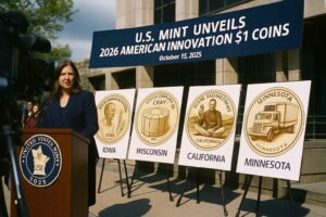 American Innovation $1 Coin Program 2026: la Zecca degli USA dedica una moneta a Steve Jobs