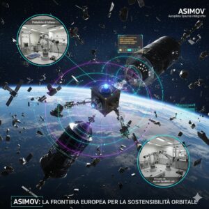 ASIMOV, AI in orbita per fronteggiare il caos dei detriti spaziali