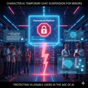 Character.AI sospende i servizi ai minorenni contro la crisi di sicurezza e i rischi dell’AI