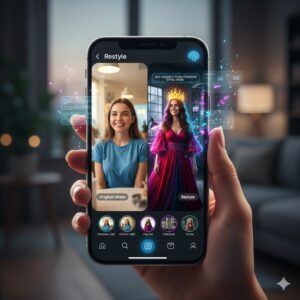 Instagram e la nuova funzione GenAI Restyle