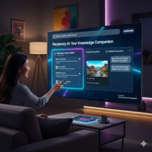 Samsung integra l’AI Search di perplexity nei televisori e monitor 2025