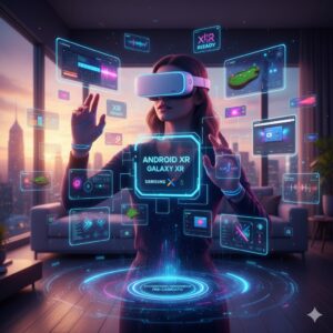 Il visore Samsung Galaxy XR per la realtà estesa