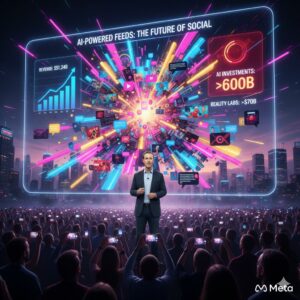 Social e contenuti generati dall’AI secondo la visione di Meta
