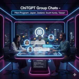 Il lancio globale delle chat di gruppo per un ChatGPT più social
