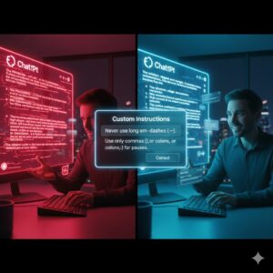 ChatGPT, addio al trattino lungo con una semplice istruzione