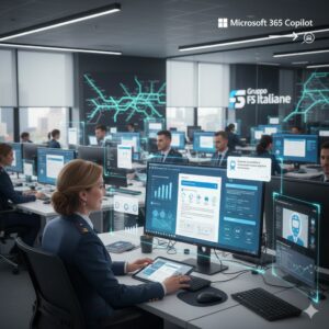 L’Intelligenza Artificiale sbarca nel gruppo FS con Microsoft Copilot per il lavoro quotidiano