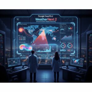 Google DeepMind presenta WeatherNext 2, l’AI che sbaraglia la simulazione, promettendo previsioni meteorologiche orarie con velocità e precisione impressionanti