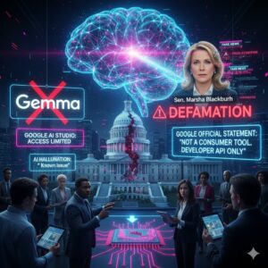 Il ritiro di Google Gemma dopo le allucinazioni diffamatorie su politici USA