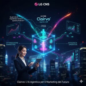 Marketing senza burocrazia operativa con Clairvo, Agente AI di LG CNS
