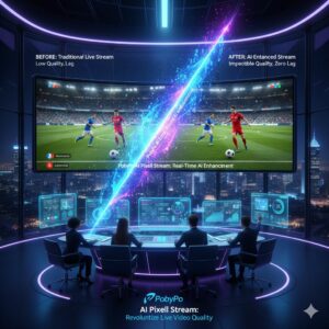 AI Pixell Stream di PobyPo per lo streaming in tempo reale con qualità cinematografica