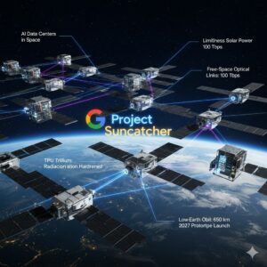 Project Suncatcher: Google lancia i Data Center AI nell’orbita terrestre per sfruttare la potenza illimitata del Sole