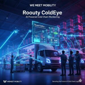 WeMeet Mobility certifica il sistema Roouty ColdEye nella catena del freddo della logistica AI