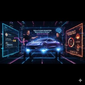 Elon Musk allude a un prototipo di “auto volante” Tesla in arrivo entro l’anno