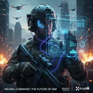 Controllo senza contatto: Wearable Devices e X-trodes e i sistemi tattici con interfaccia neurale militare
