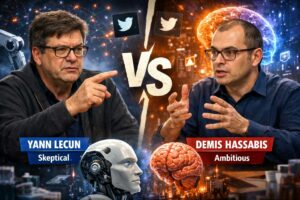 Il dibattito tra Yann LeCun di Meta e Demis Hassabis di Google DeepMind sulla natura dell’AGI