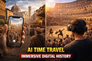 Le esperienze culturali dei viaggi nel tempo generati dall’AI