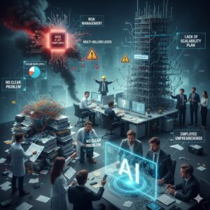 Gli errori fondamentali che le aziende commettono nell’implementazione degli strumenti AI