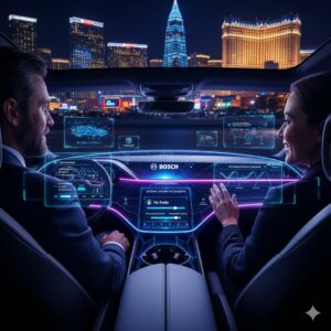 L’auto che impara dal guidatore: il cockpit AI di Bosch come partner di viaggio