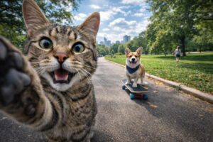 Factorized Video Generation per migliorare cat selfie