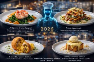 Il menu AI di Capodanno ideato da ChefCPT