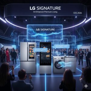 LG Signature al CES 2026 presenta gli elettrodomestici premium AI