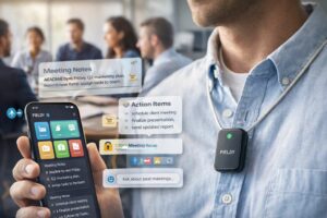 Fieldy, il dispositivo AI indossabile per prendere appunti e ricordare tutto